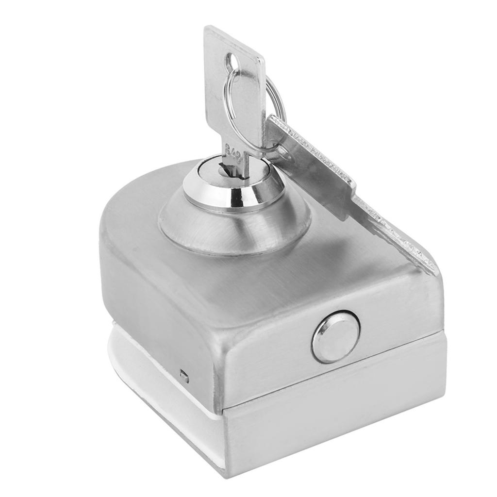 Stainless Steel Glass Door Lock Bolt Latch for Home Bathroom Accessories