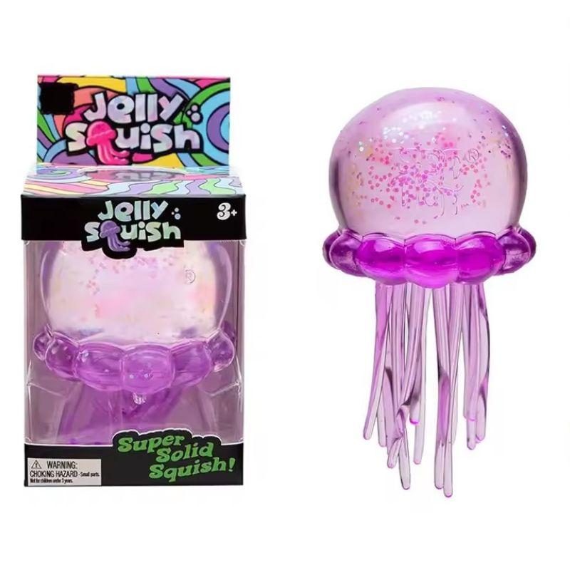 Sale Schylling Jellyfish Healing Series Nice Cube Stress Relief Pinch Toy Children's Gift Jellyfish & Cube Squish Toy