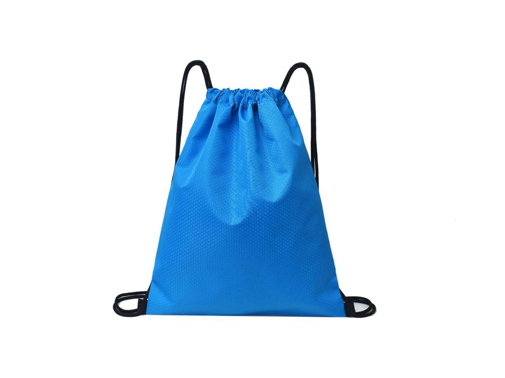 Custom Logo Waterproof Sports Drawstring Bag - Oxford Cloth for Basketball, Football, Marathon Events