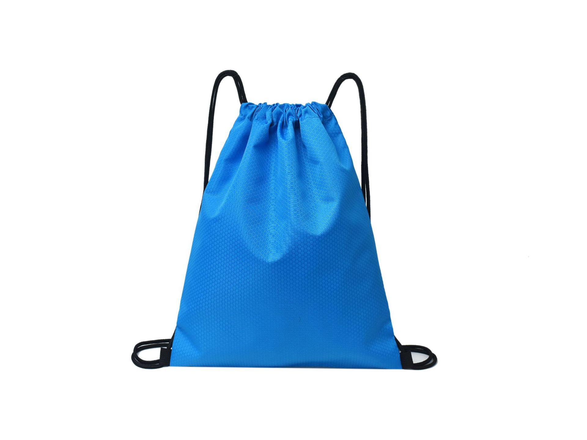 

Custom Logo Waterproof Sports Drawstring Bag - Oxford Cloth for Basketball, Football, Marathon Events Small - 34x43cm небо синє кольору