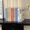 Elegant Paper Simulation Books Set of 5 for Stylish Interiors