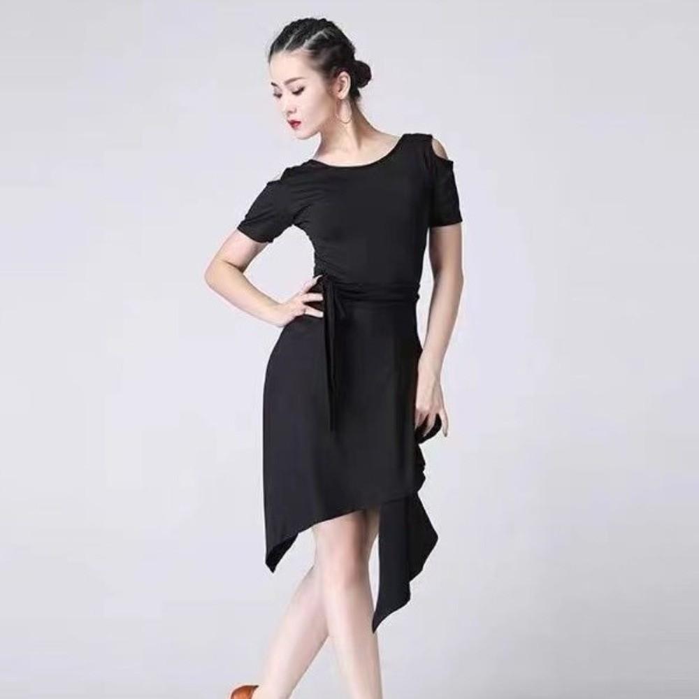 Hip Latin Dance Skate Skirt Lace Up Triangle Dance Skirt Fashion Wrap Scarf Dancewear  Ballroom