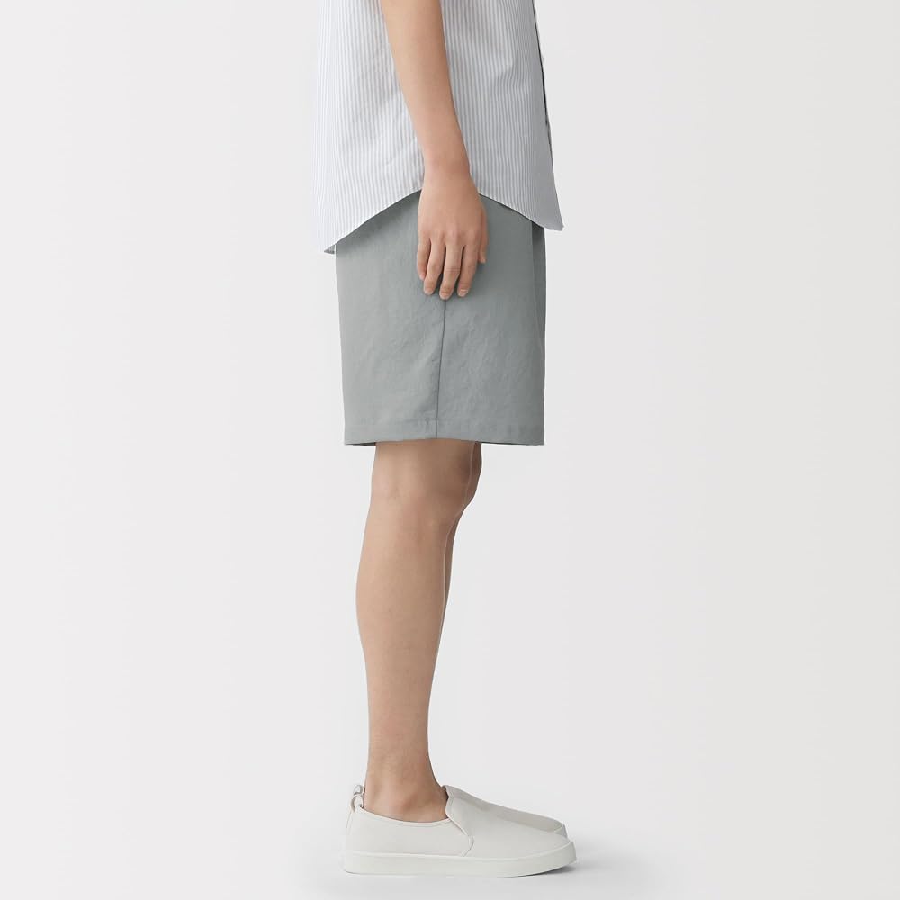 MUJI Men's Breathable Shorts AE11IA6S Black Size L