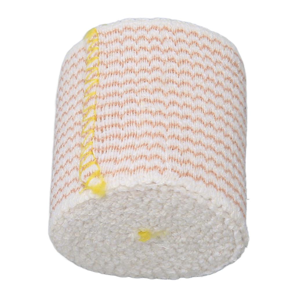 Elastický obvazový obal Prodyšný Samopřilnavý Pruhovaný Kompresní obal Lékařská Páska 2 X 1,8 palce Žlutý