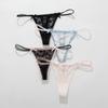 Lace Girls G String Sexy Panties Women Underwear Briefs Hollow Out Thong High Quality Transparent Underpants Lingerie Intimates