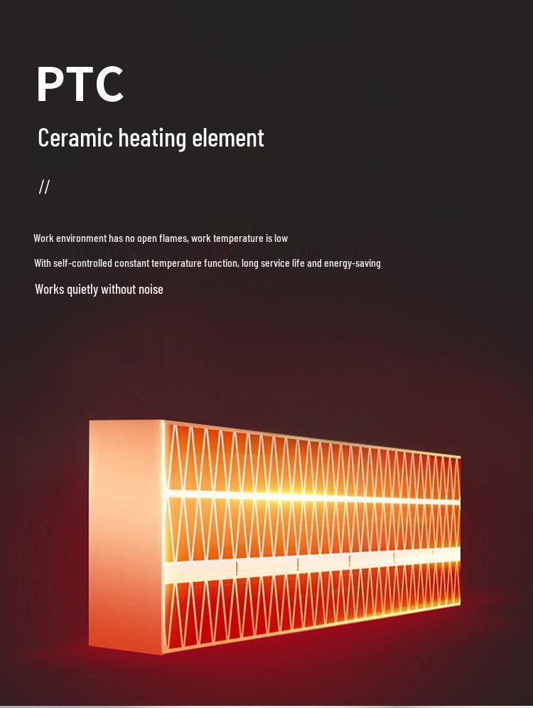 Dual Voltage Car Heater & Defroster: 12V/24V Quick-Heating Fan