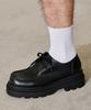 Firenze Atelier [Second.A] Double Layered Sole Tyrolean Shoes 2Ndf4700Gb [Black]