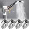 Universal Port Showerhead Angle Adjuster Handheld Shower Elbow Adapter Shower Angle Controller