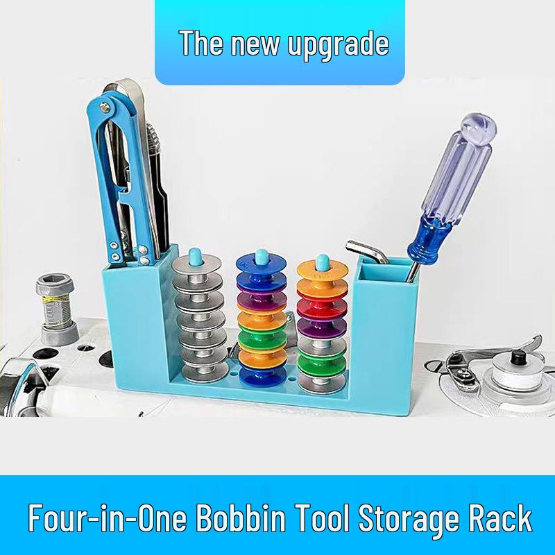 Magnetic Bobbin Holder - No Installation Needed for Easy Sewing Machine Storage
