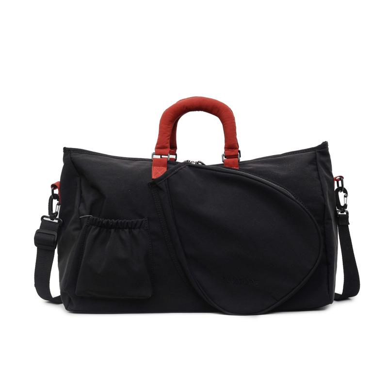 

Multi-Use Large Capacity Crossbody Sports Bag - Portable Gym & Badminton Handbag чёрный