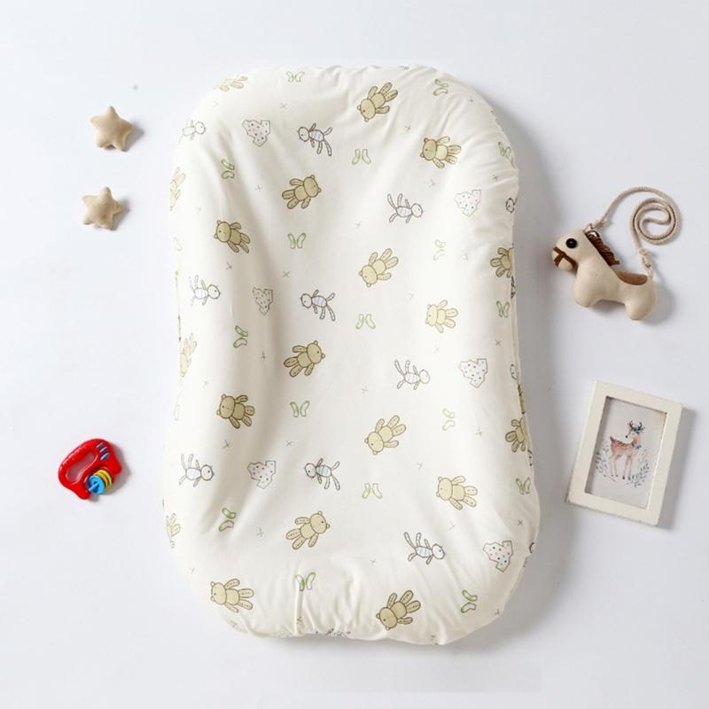 Baby Bed Detachable & Washable Bed Multiple Pattern Baby Bed Lightweight Baby Bed Soft Suitable for Travel & Camping