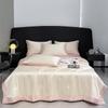 Princess Summer Quilt Korean Soft  Washed Silk Full Embroidery Tencel Cool Quilt  Women Girl For Summer Comforter Bedding