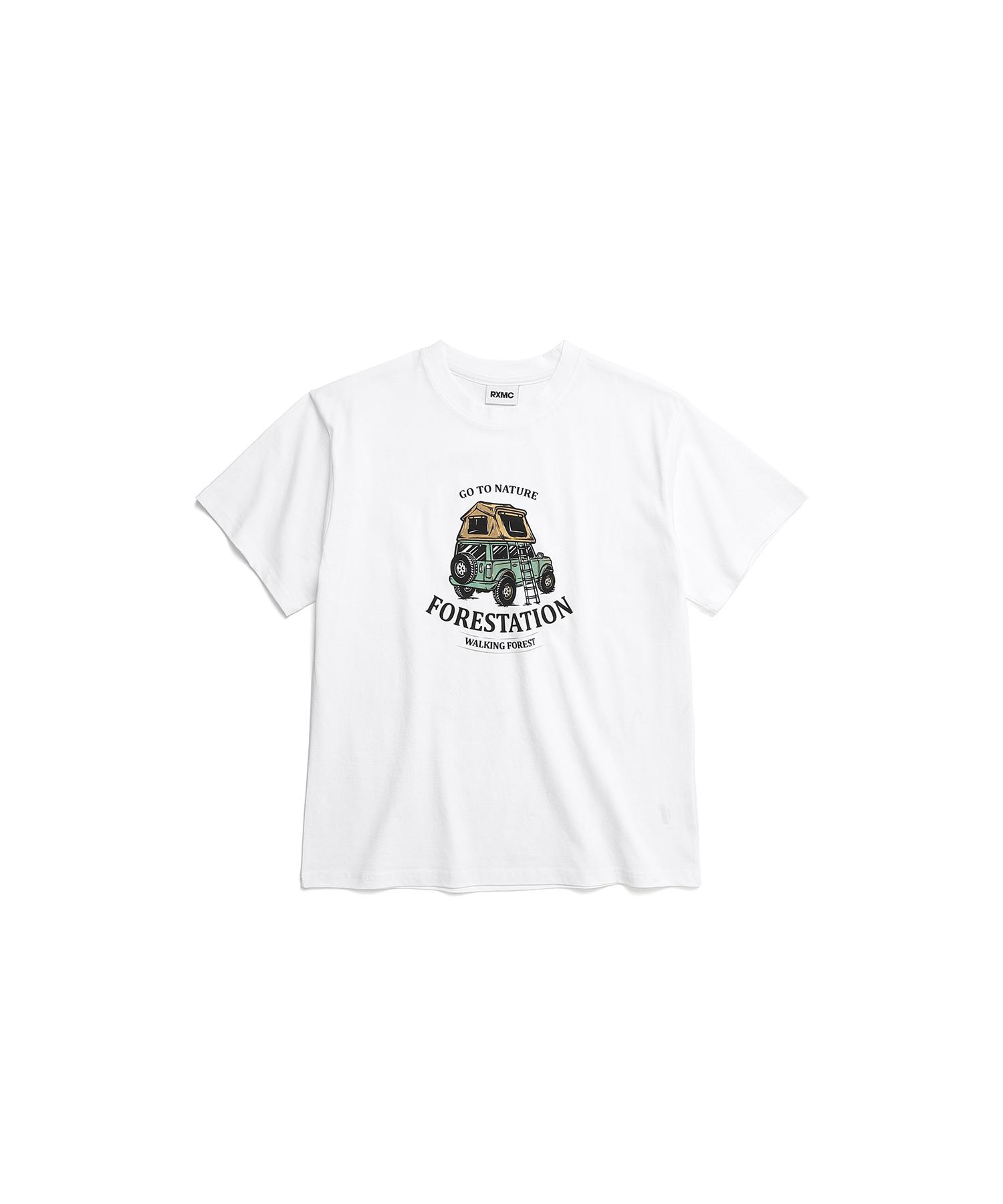 Rlxmc Camper T-Shirt White Free