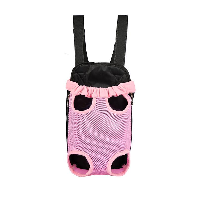 Dog Portable Breathable Outdoor Double Shoulder Pet Travel Backpack