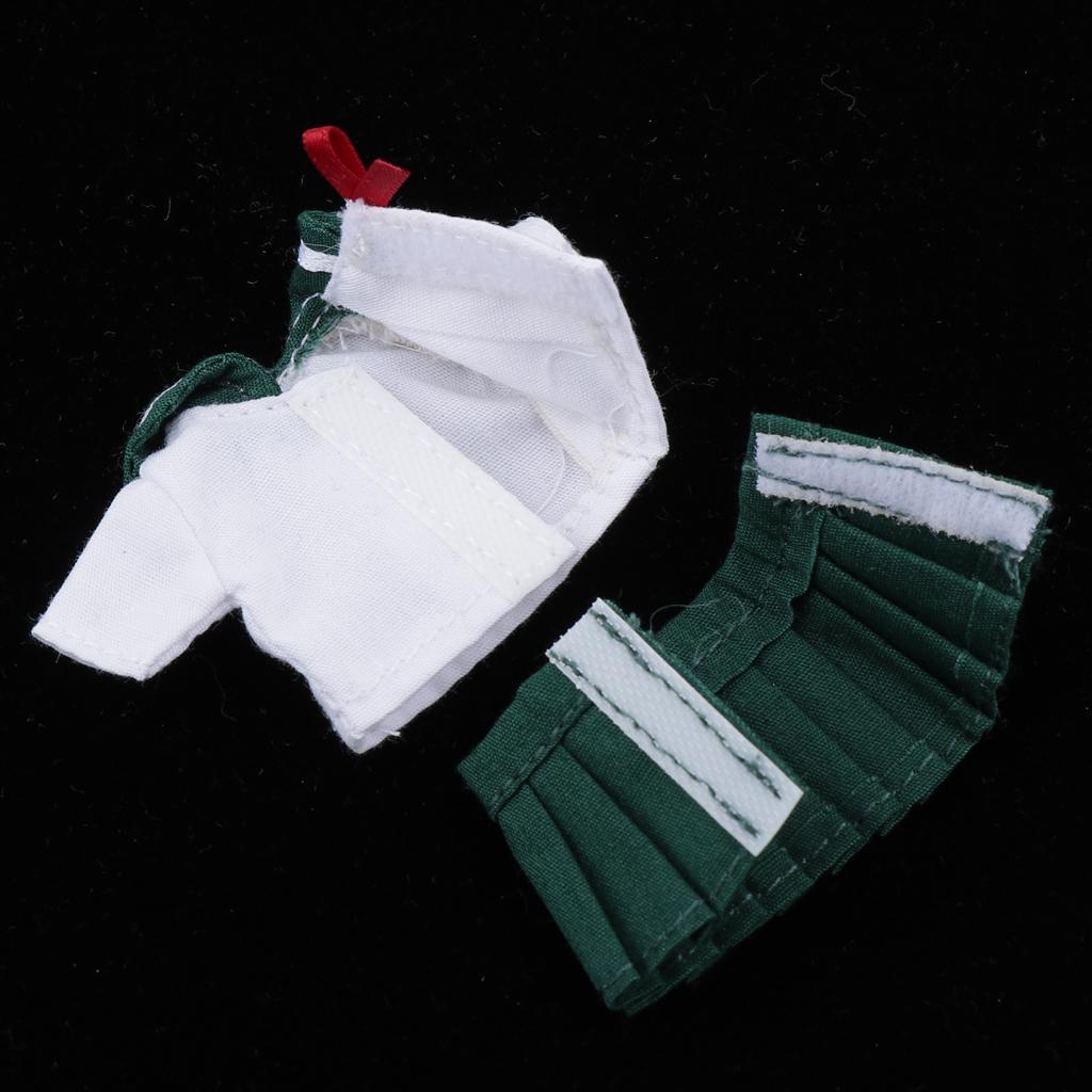 Lovely Doll School Uniform Skirt for Obitsu11 Doll Party Casual Outfits