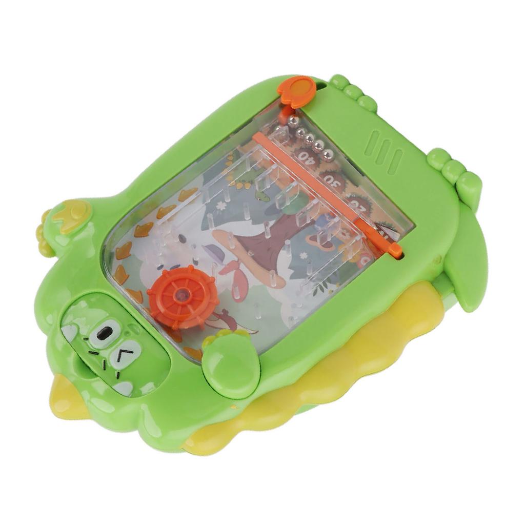 Magnetic Drawing Board Erasable Double Sides Dinosaur Puzzle Pinball Game Toy for Kids Green