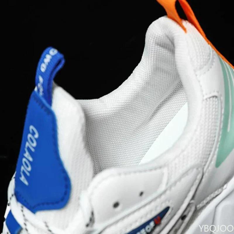 New Fashion and Comfortable Mesh Breathable Outdoors Shoes Man Summer Men's Casual Shoes Men Thick Bottom Sneakers