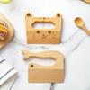 Safe Kitchen Cutting Toy Kids Wooden Cooking Cutter Fish-Shaped Children'S Kitchen Tools Cute Vegetables Fruits Knife Safety