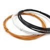 3.0m 10ft (Black/White/Yellow) Gavitt Cloth-covered Pre-tinned Stranded Pushback 22awg Guitar Wire Instrument Cable Part
