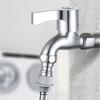 1/2" Universal Wall Faucet Stainless Steel Quick Open Washing Machine Faucet Outdoor Sink Garden Faucet Sink Accessories 1PC