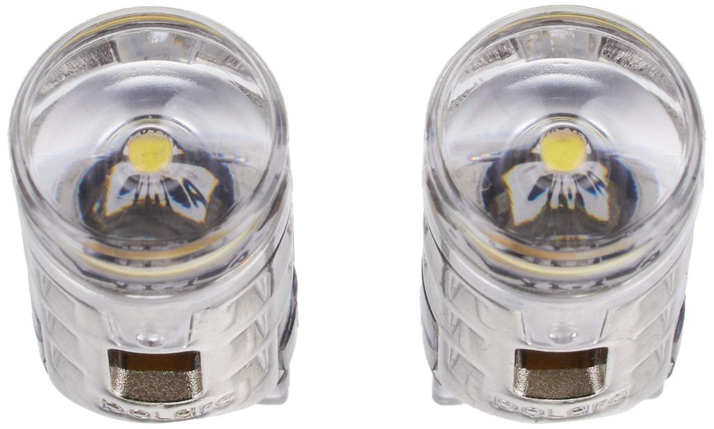 NISSEI KOGYO POLARG POLARG POSITION ROOM LICENSE LAMP P2927W 110 Lumens T10 5000K Pack of 2 J-188