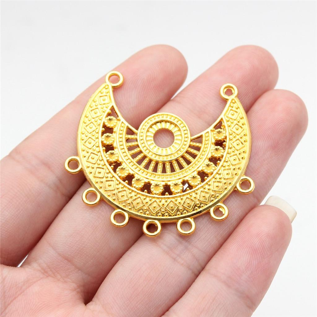 Accessories Parts Curved Necklace Connector Minimalist Jewelry Components QA013