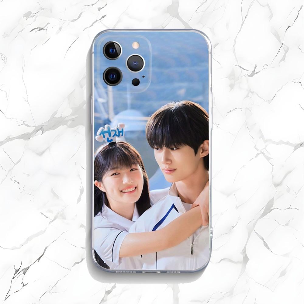

Lovely Runner Korea TV Series Phone Case For iPhone 15,14,13,12,11 Plus,Pro,Max,XR,XS,X,7,8 Plus,SE,Mini Clear Silicone Soft iPhone8