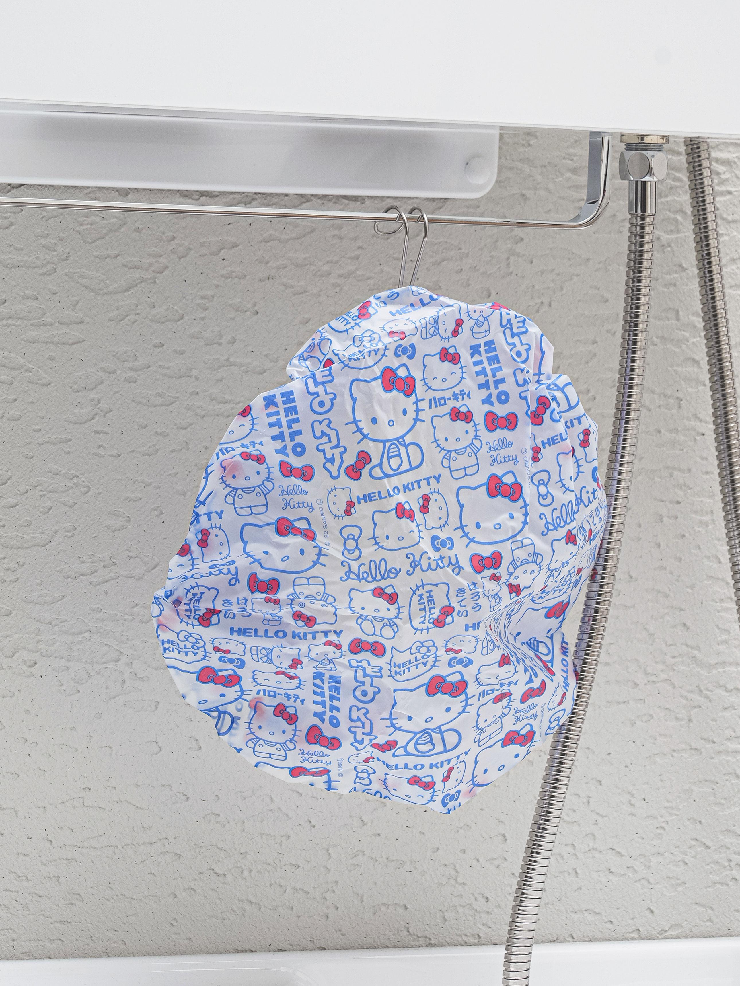Sanrio Hello Kitty Shower Cap for Bath & Hair Protection 1ea