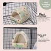 Warm Cotton Hamster Hammock Tent Design Small Pet Sleeping Bed New Stuffed Bird Hut  Small Pets Use