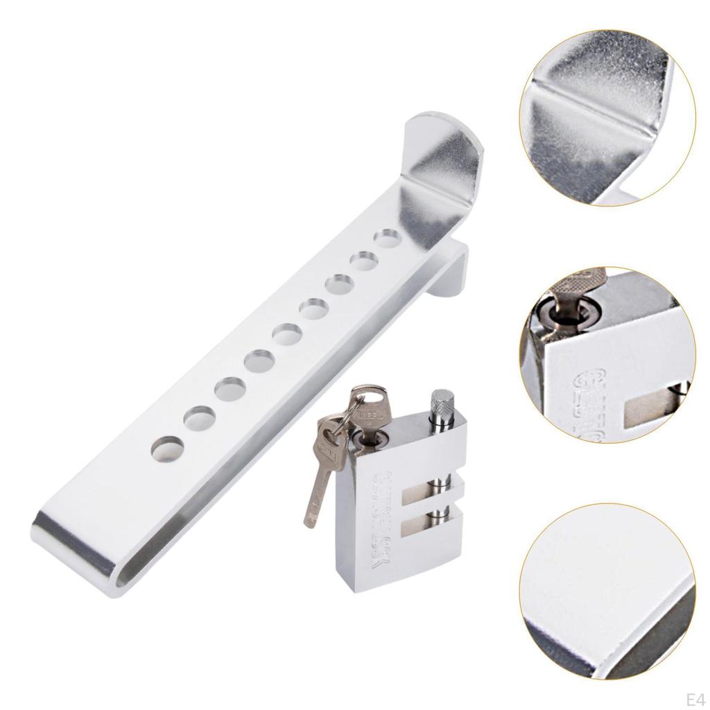 Car Clutch Brake Lock Automotive Accessories Portable Versatile Heavy Duty Security