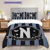 Midnight Whispers Shadows Three-piece set (1 * duvet cover + 2 * pillowcase, without core) 2D Flat Duvet cover and pillowcase Soft and comfortable
