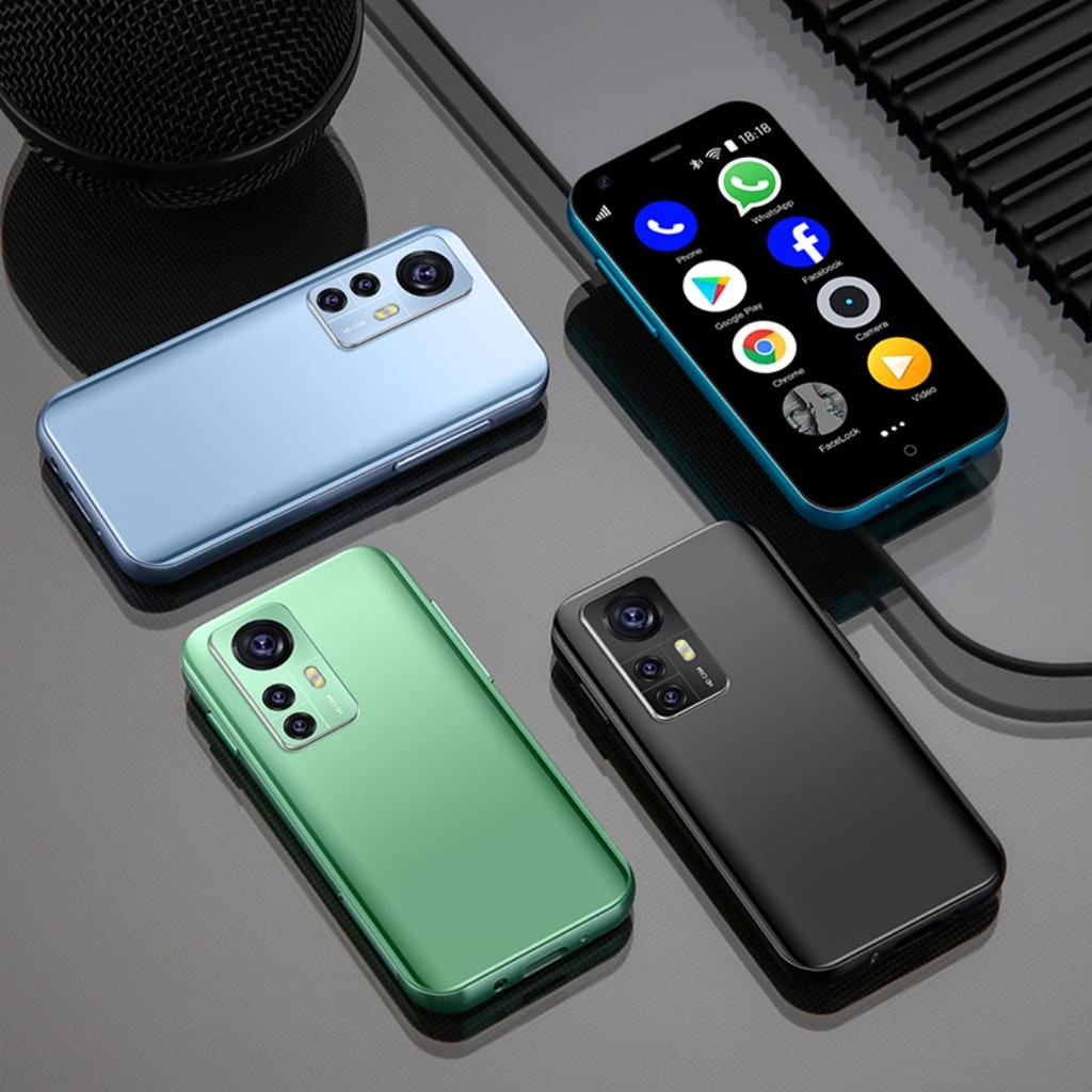 Soyes D18 Super Mini Smartphone WCDMA 3G 2,5 Zoll HD-Bildschirm 1 GB RAM 8 GB ROM Dual SIM Dual Standby 2MP MTK GPS WIFI Android Kleines Handy