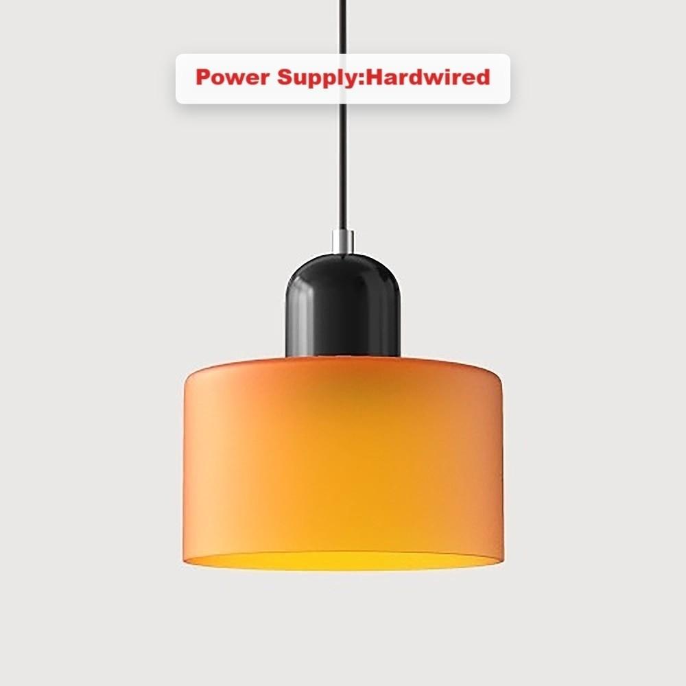 Colorful Design Glass Pendant Light Artistic Nordic Chandelier Creative Design Vintage Style Ceiling Lamp Dinner Table