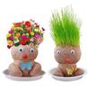 2 Stück Selbstzucht-Sets - Gras-Kopf-Puppe - Gras-Köpfe zum Wachsen für Kinder - Perfektes süßes und lustiges Geschenk für Männer, Frauen, Kinder 2025