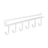 Yamazaki Jitsugyo Under-Cabinet Kitchen Tool Hook Tower White 07117