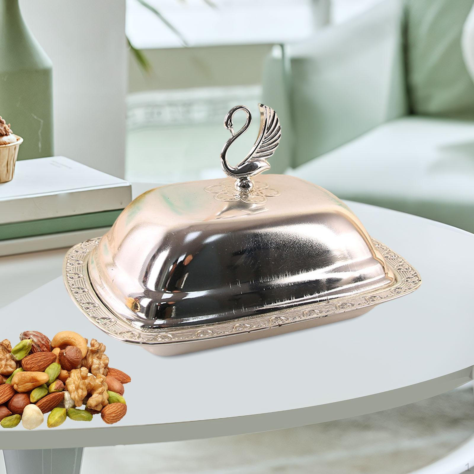 

Поднос сервировочный на столешницу с крышкой для индейки и закусок argent