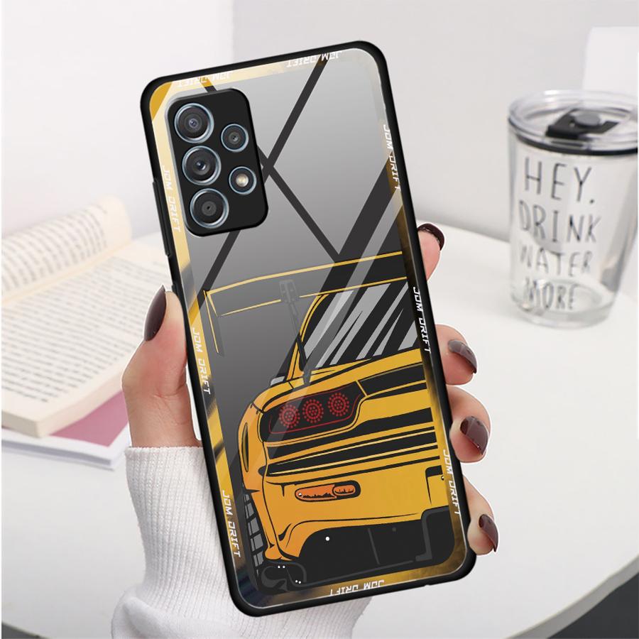 Cover Case for Samsung Galaxy A73 A34 A14 A30 A15 A50 A56 A35 A25 A13 A20 A21 A06 A36 A71 A51 A52 A16 A02 A12 A10 Fashion Car