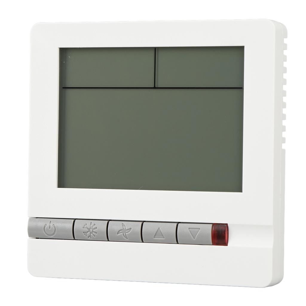 Home Thermostat LCD Display Intelligent Timer Room Humidity Temperature Monitoring Control Panel Dig