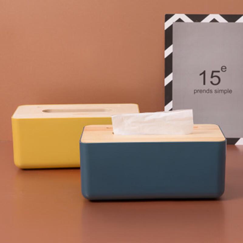 Simple Wooden Lid Tissue Box