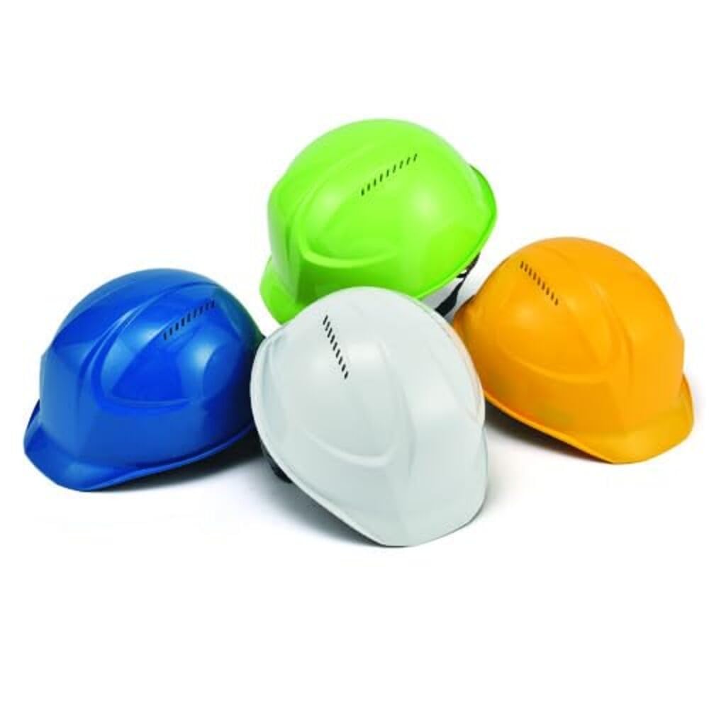 TRUSCO Helmet with Ultra-Lightweight Vents, Blue, TD-AA17V-B