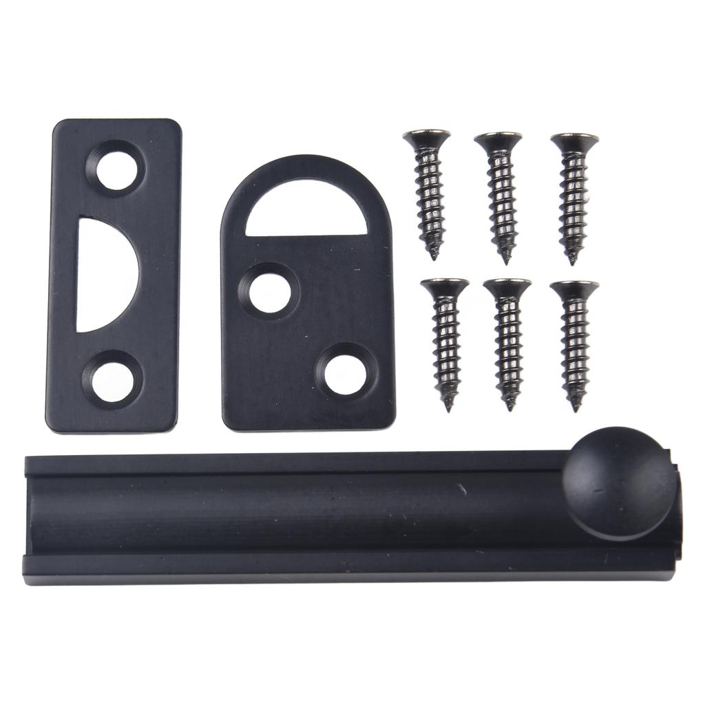 1 Set Barn Slide Bolt Door Latch Lock Bathroom Security Door Latch Lock  With Screw Home Hardware Accessories