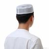 Polyester Cotton Mixed Muslim Hat Black White Prayer Hat Fashion Muslim Worship Hat  Islam