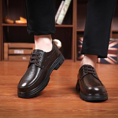 Fashion Casual Men's Leather Shoes Classic Comfort Gentleman Style Outdoor Leisure Business Party Daily Office Driving Men's Shoes