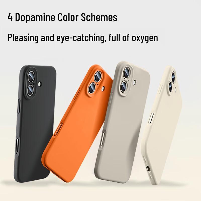 Shiyong Flüssigsilikon iPhone 17 Serie Handyhülle