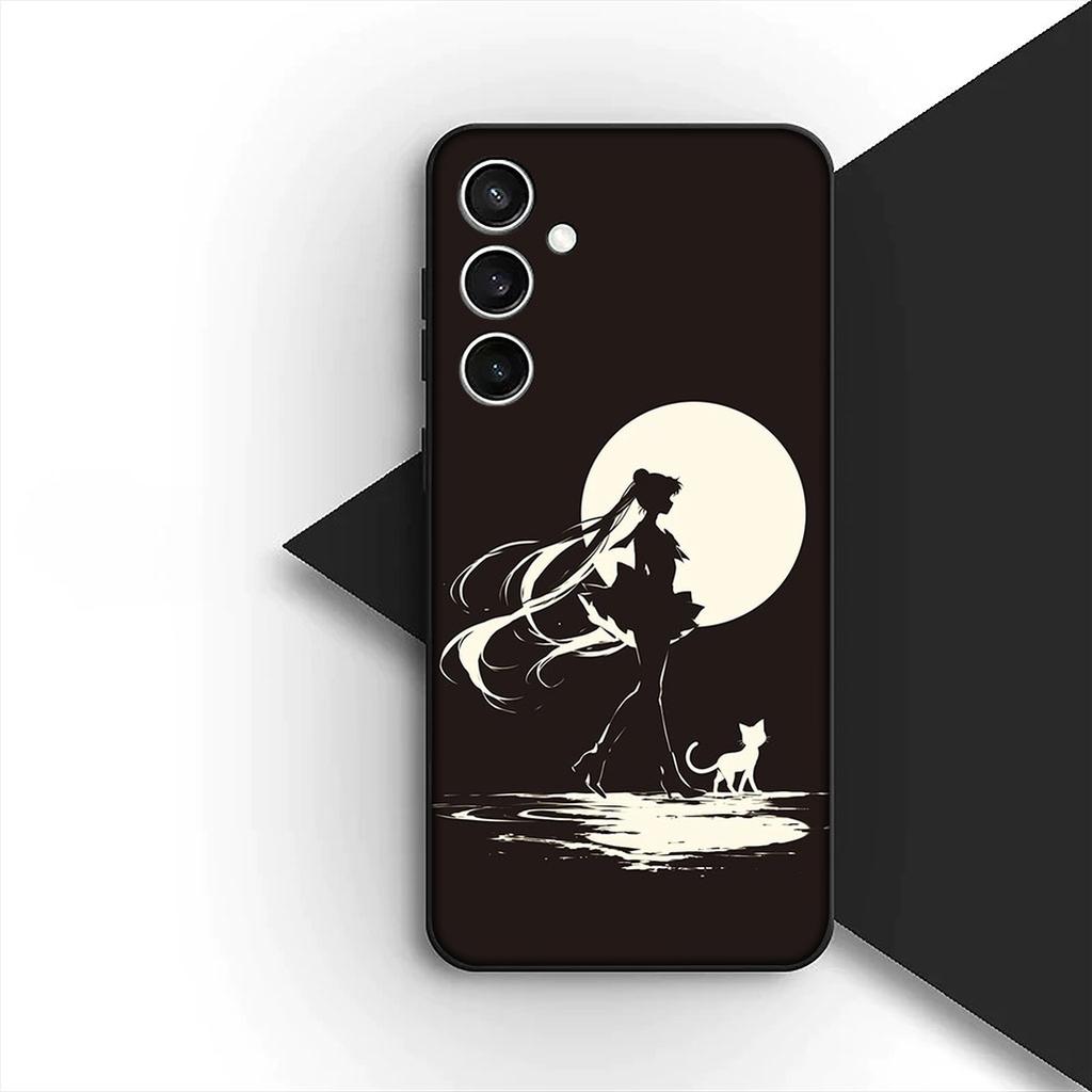 Anime S-Sailors-Poster Moon for Samsung Galaxy A17 A07 A04 J7 J5 J2 Prime J8 A01 A02 A03 A23 A71 A72 A41 M06 M16 M17 M23 Case