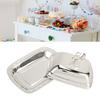 Gold Fruit Tray European   Metal Fruit Plate Table Decoration with Lid for Snacks Candies Desserts