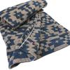 Imabari Towel Certified Towel Native American Navy X Gray Made In Imabari Bedding Blanket, Hiorie, Pattern, Single, Beige, Japan, Brand, 100% Cotton,