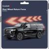 New 1:24 Cadillac Metal Die-cast Model 5 Doors Can Be Opened Sound and Light Shock Absorption Pull Back Decorative Car Children's Toy Boy Collection