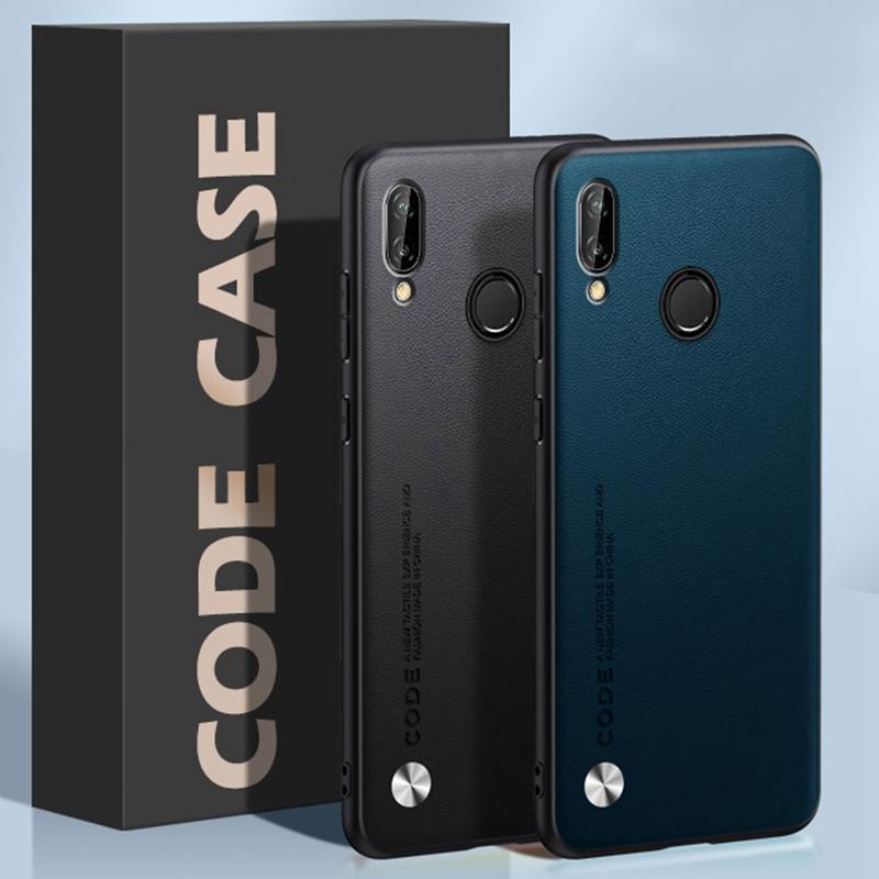 Luksusowe etui ze skóry PU dla Honor Note 10 Tylna okładka Matowe silikonowe Wstrząsoodporne Pełna ochrona Etui na telefon Dla Honor Note10 Coque