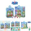 Peppa Pig Pink Piggy Portable Friend Plush Toy Set Peppa Carry-along Doll For Kids